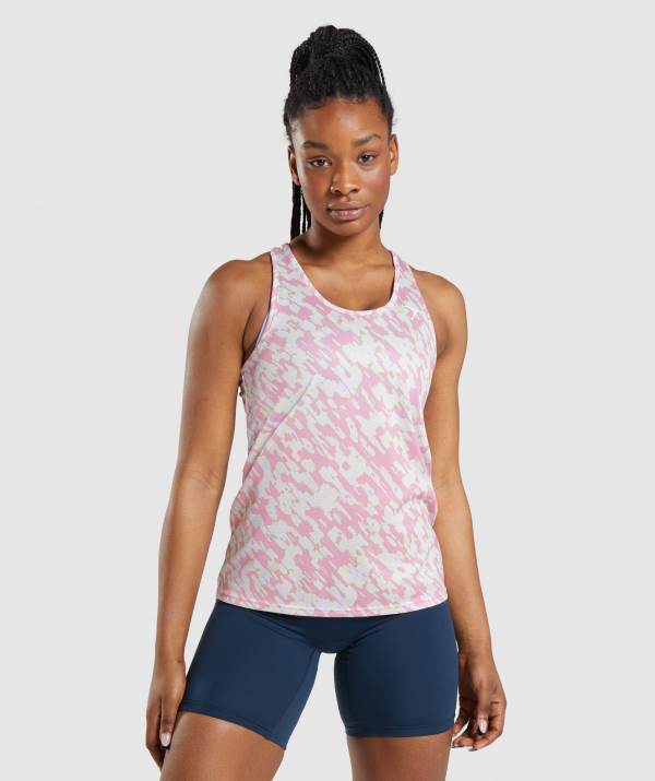 Damske Tielko Gymshark Training Ruzove | YW9106472
